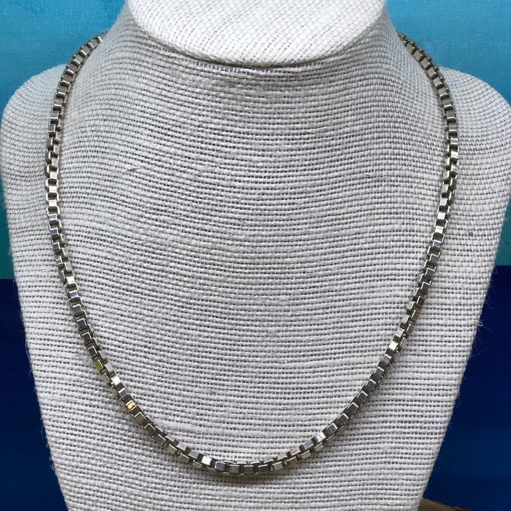 Authentic Tiffany & Co. Sterling Box Chain!